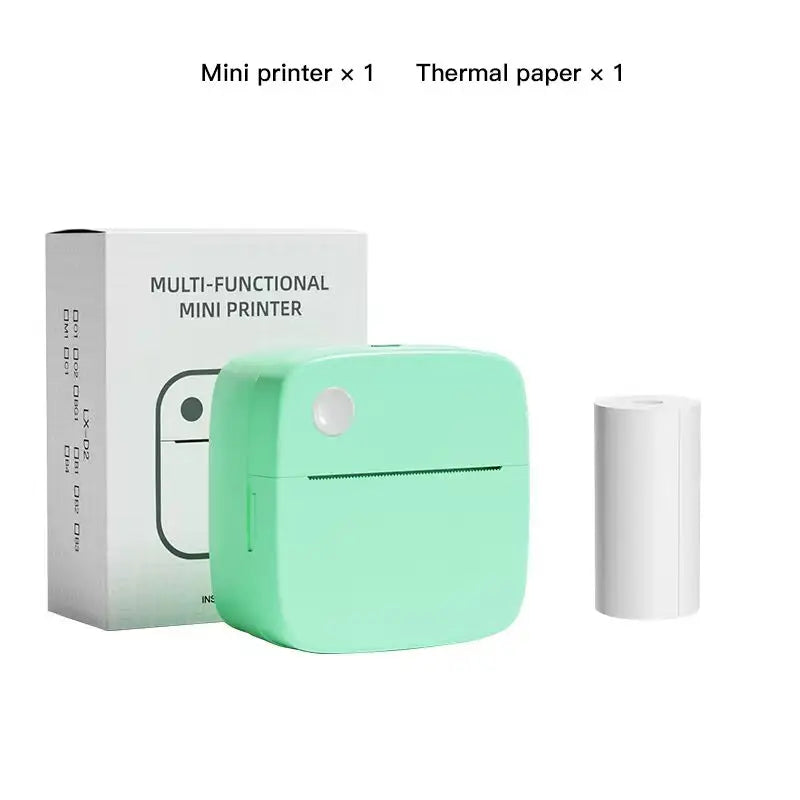 Dolewa D3 Portable Printer Thermal Paper Stickers Paper Mini Printers Labels Maker Printer for Error Printing Photo Printing
